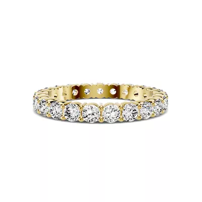 Aura Shared Prong Lab Eternity Band (1.75 ct. tw.)