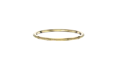 1mm Milgrain stackable band