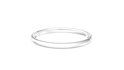 2mm Light weight plain band