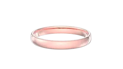 3mm Light weight plain band