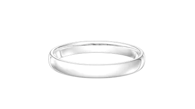 3mm Light weight plain band