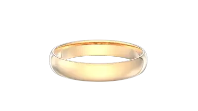 4mm Light weight plain band