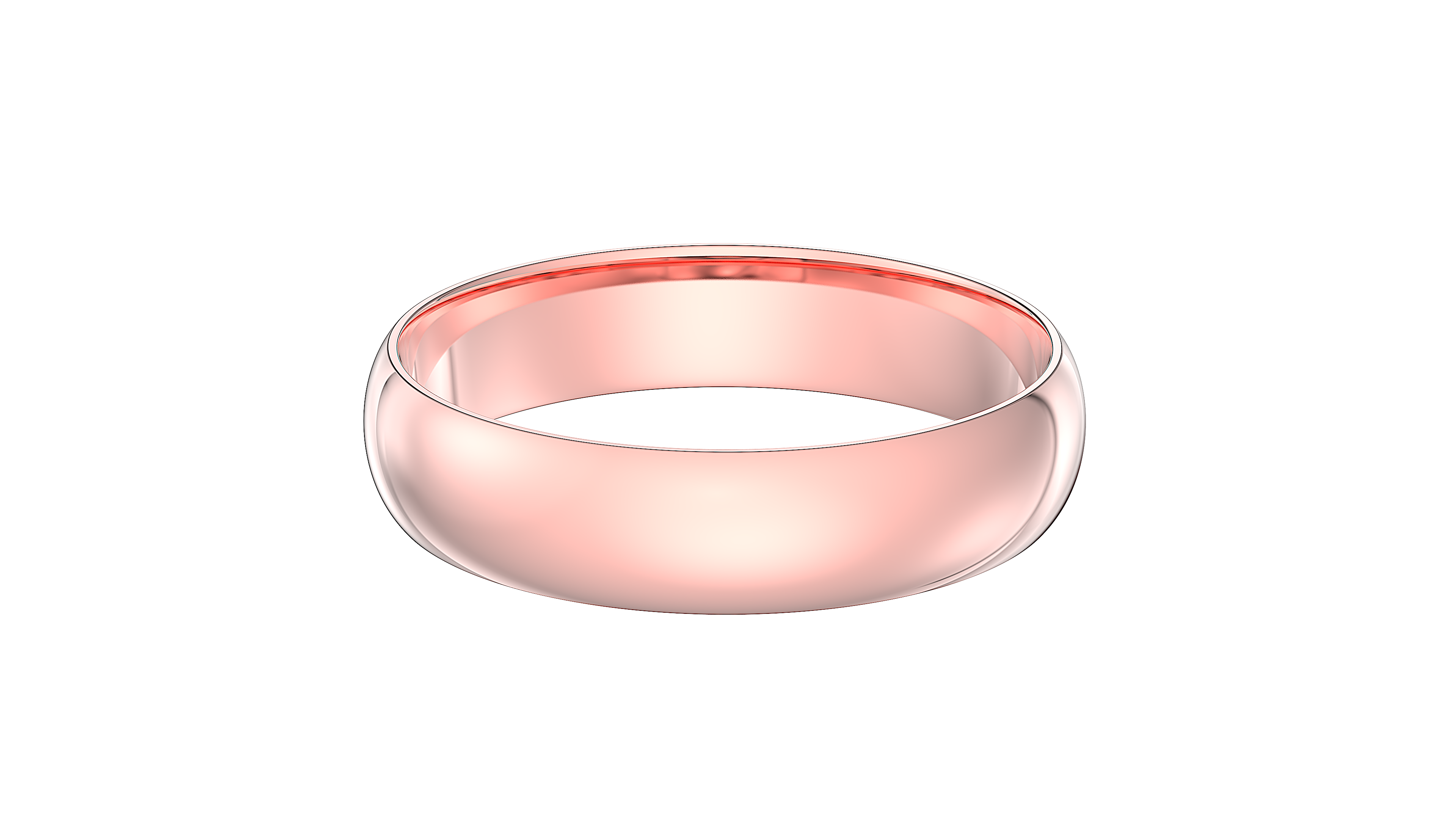 5mm Light weight plain band