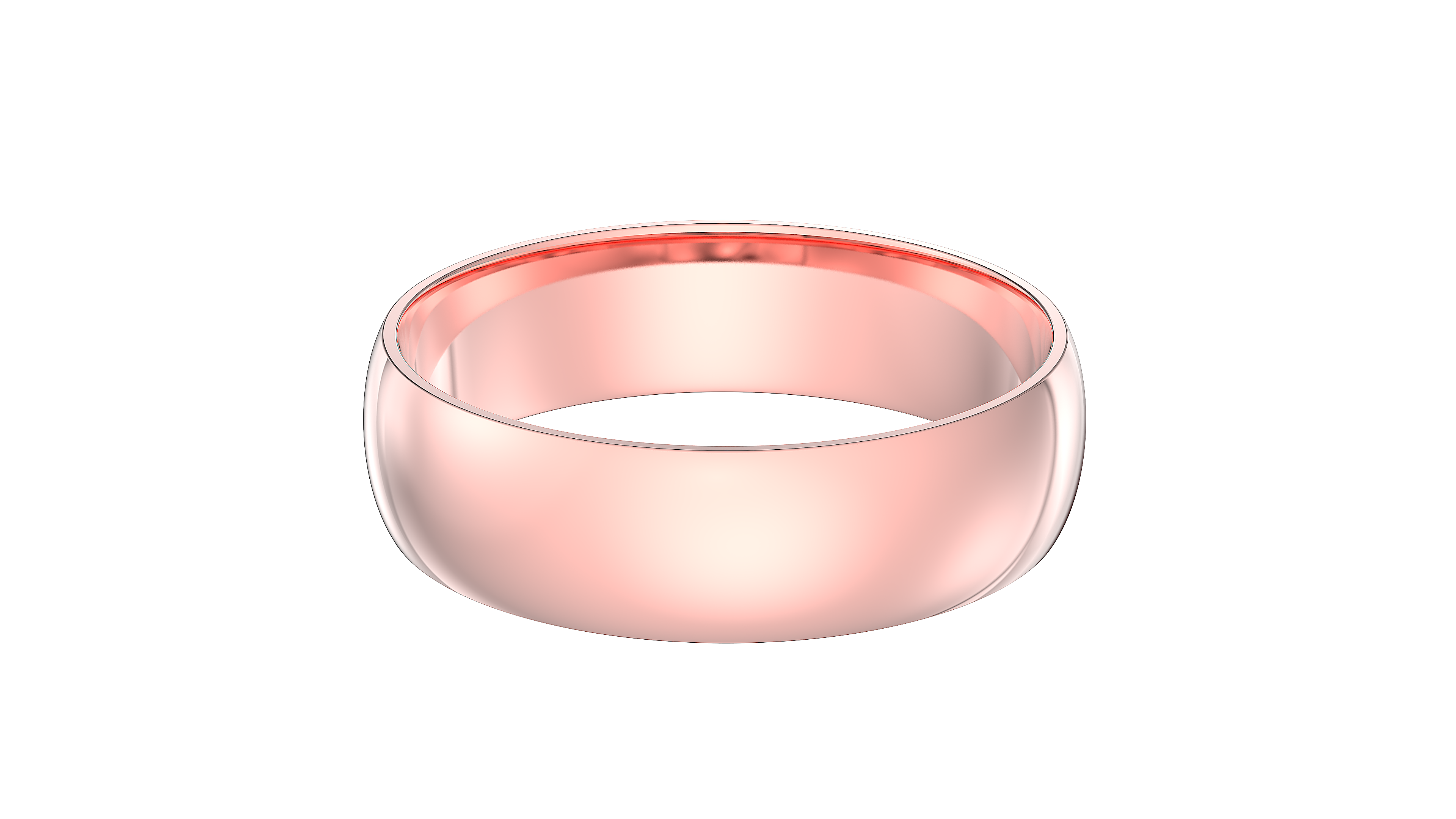 6mm Light weight plain band
