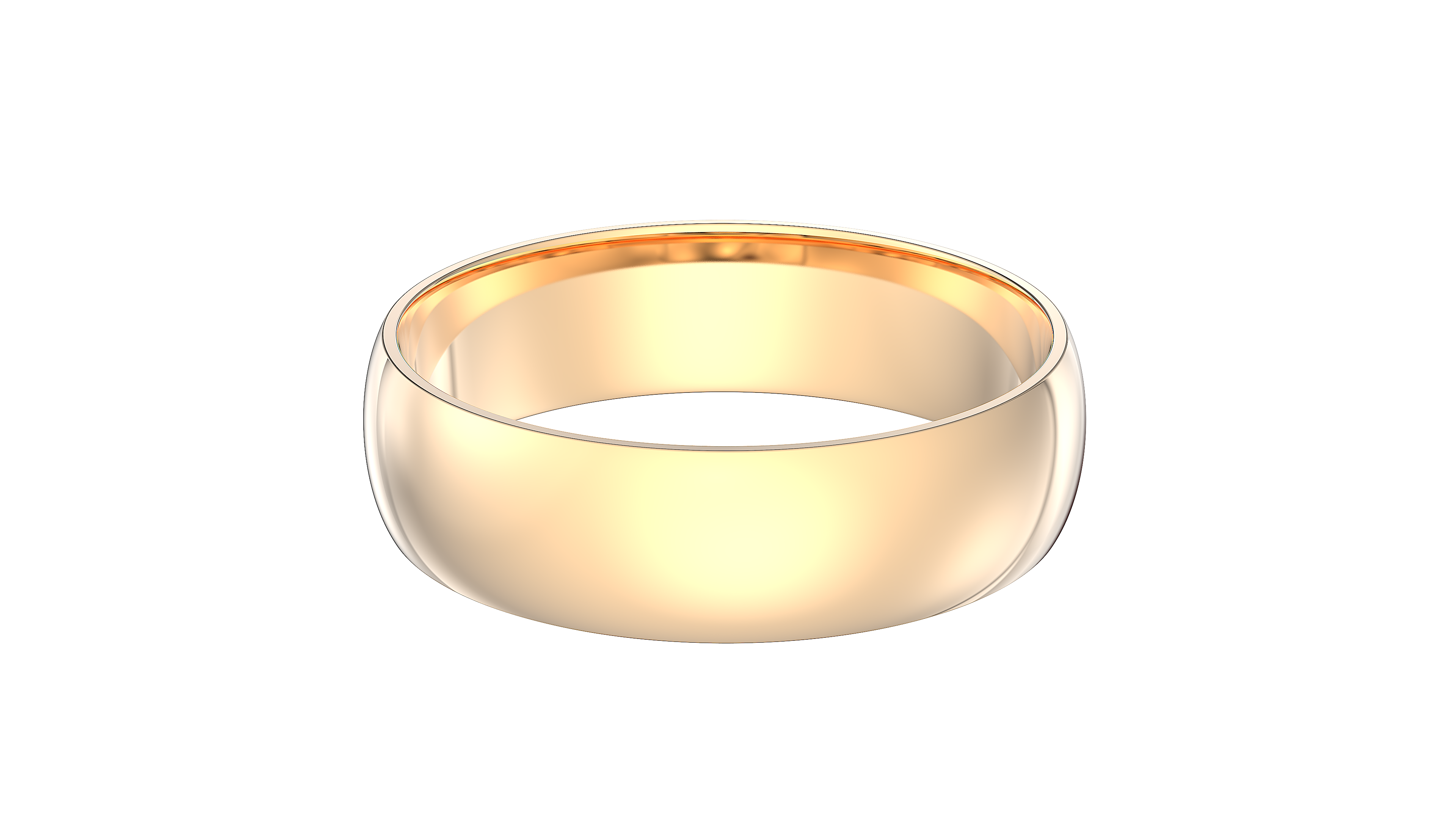 6mm Light weight plain band