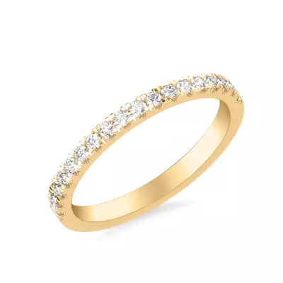 Cortina Pavé Band (2mm)