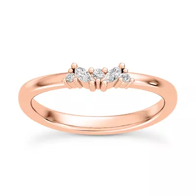 Mixed-Shape Diamond Band