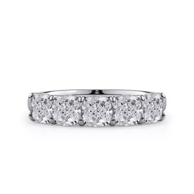 Cushion Cut Lab Diamond 5 Stone Ring (2.00 ct. tw.)