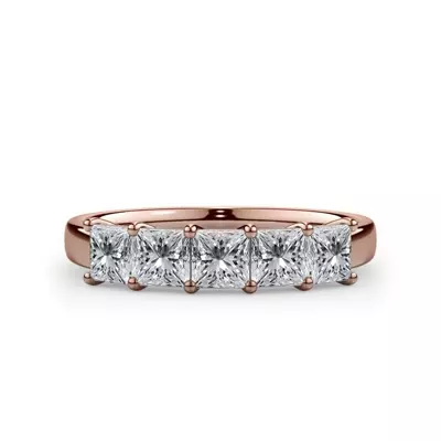 Princess Cut Diamond 5 Stone Ring (1.00 ct. tw.)