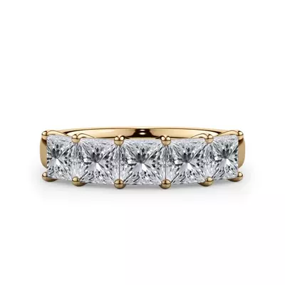 Princess Cut Diamond 5 Stone Ring (2.00 ct. tw.)