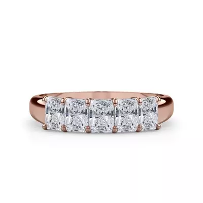 Radiant Cut Diamond 5 Stone Ring (1.00 ct. tw.)