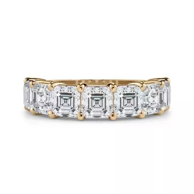 Asscher Cut Diamond 7 Stone Ring (3.50 ct. tw.)