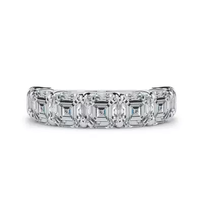 Asscher Cut Diamond 7 Stone Ring (5.00 ct. tw.)