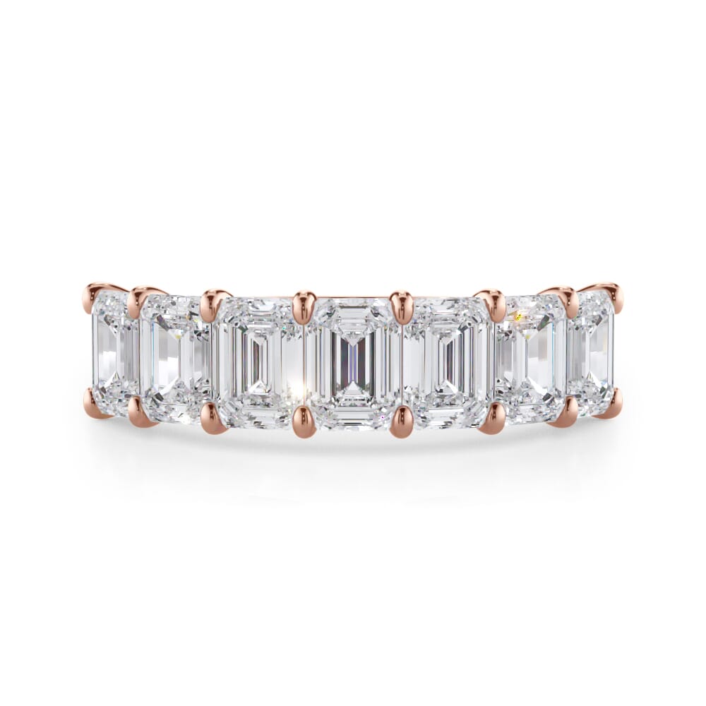 Emerald Cut Lab Diamond 7 Stone Ring (2.00 ct. tw.)