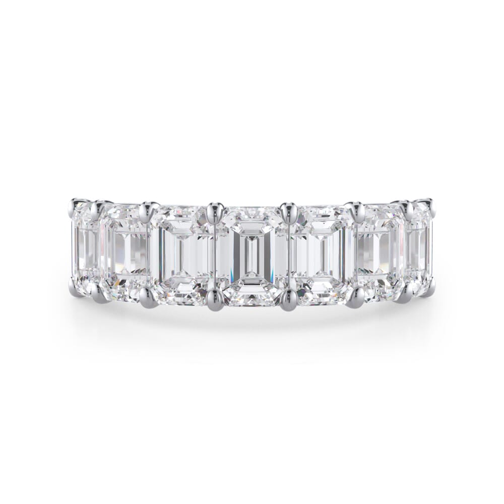 Emerald Cut Diamond 7 Stone Ring (3.50 ct. tw.)