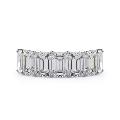 Emerald Cut Diamond 7 Stone Ring (5.00 ct. tw.)