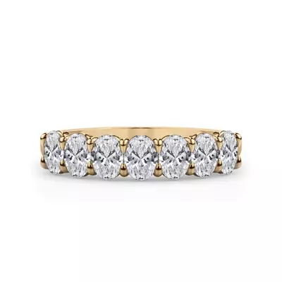 Oval Cut Diamond 7 Stone Ring (1.00 ct. tw.)