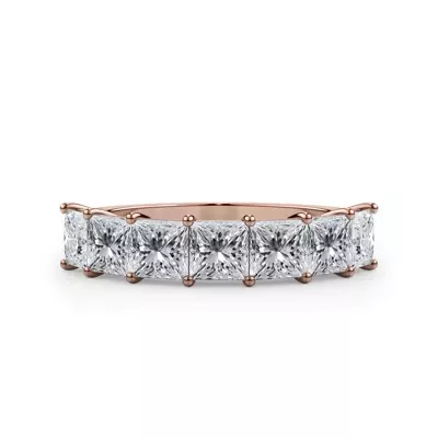 Princess Cut Lab Diamond 7 Stone Ring (2.00 ct. tw.)