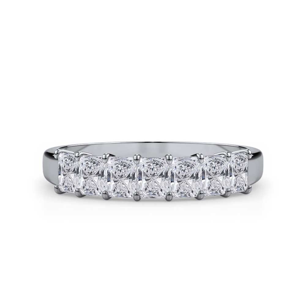 Radiant Cut Lab Diamond 7 Stone Ring (1.00 ct. tw.)