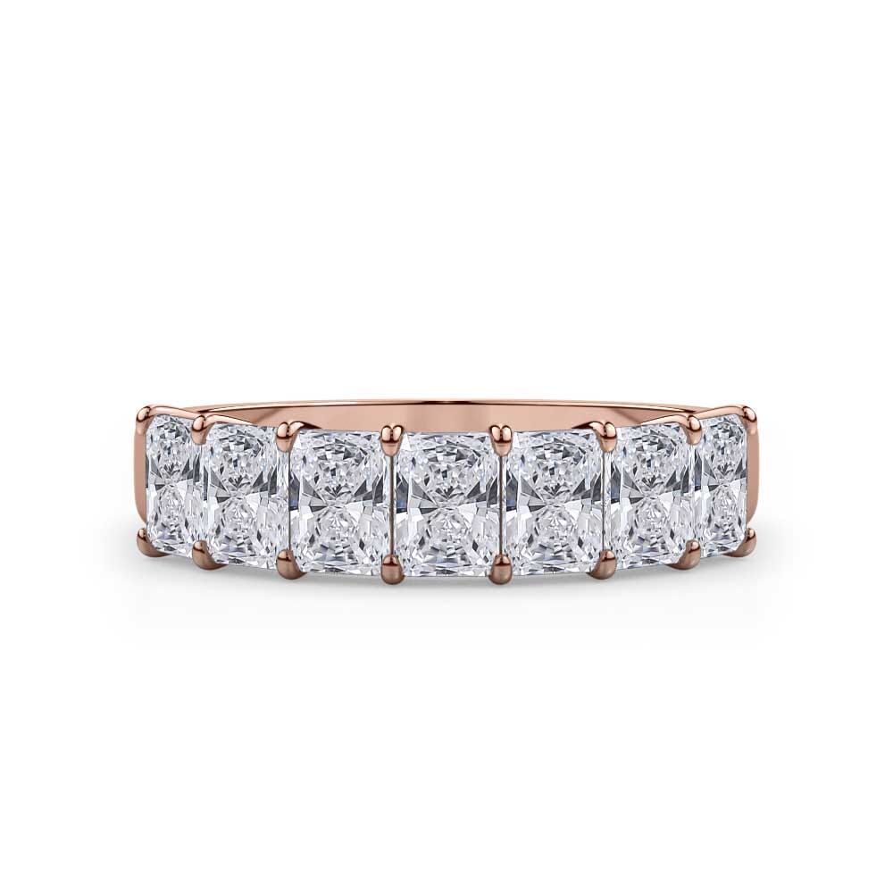 Radiant Cut Lab Diamond 7 Stone Ring (1.50 ct. tw.)