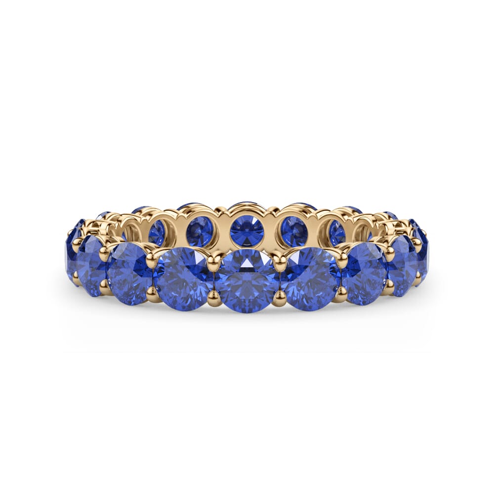 Classic Lab Sapphire Eternity Band