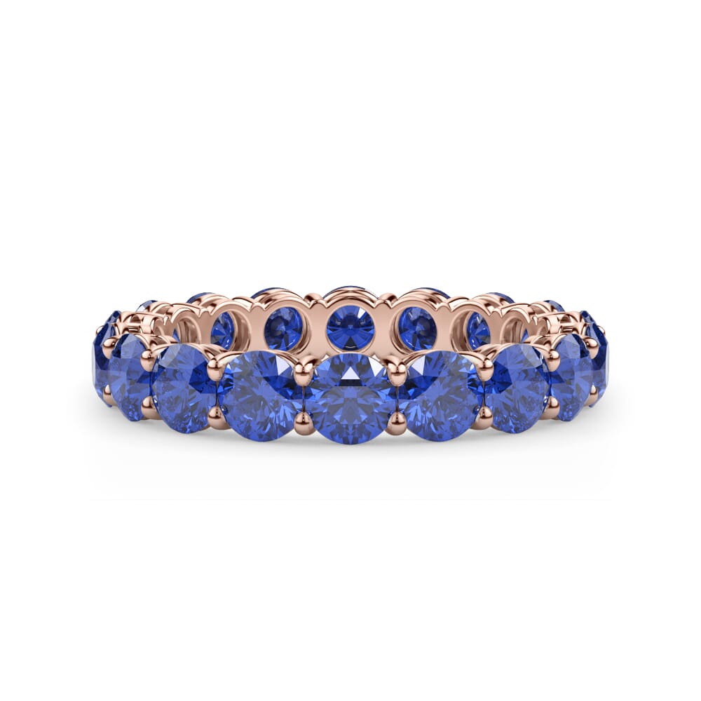 Classic Lab Sapphire Eternity Band