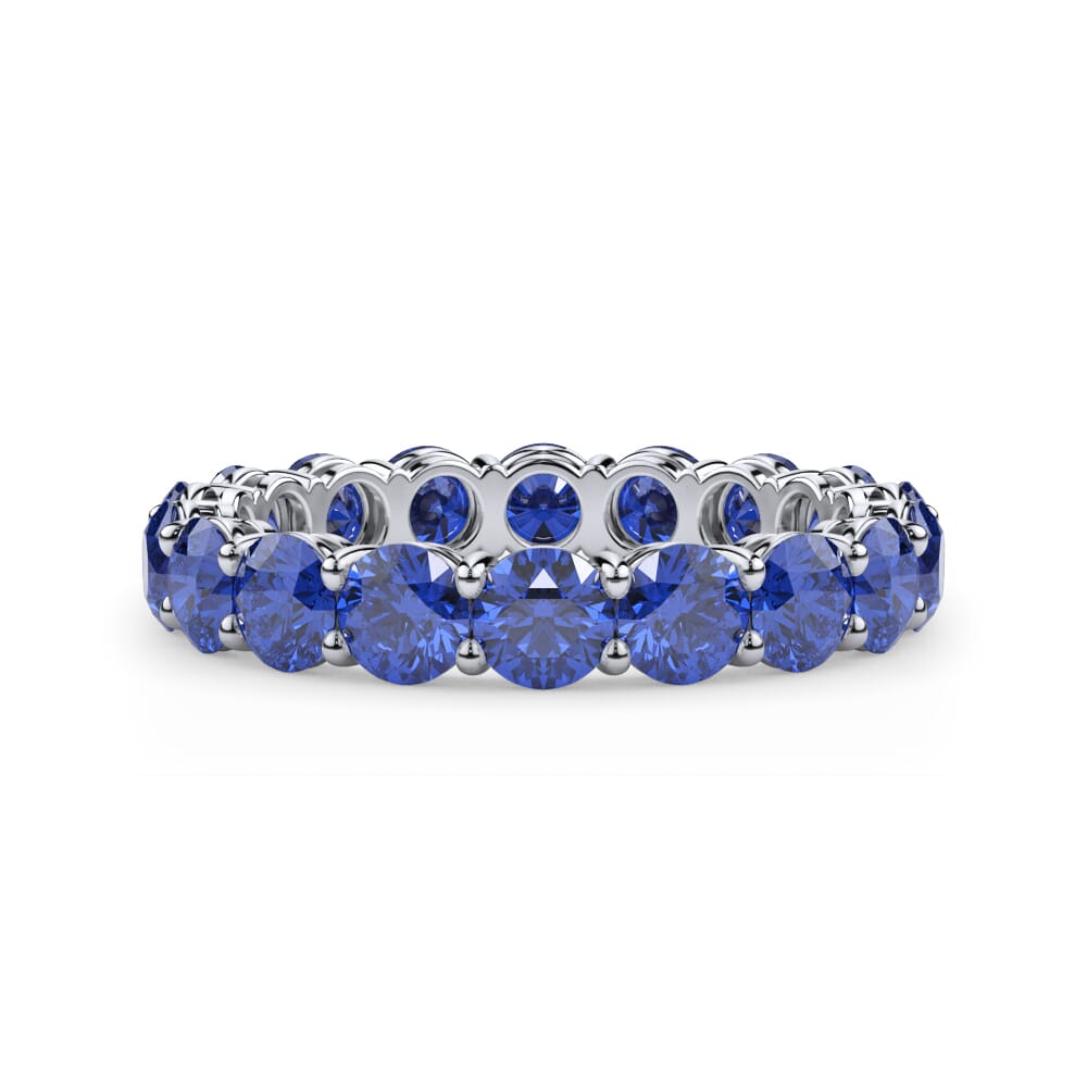 Classic Lab Sapphire Eternity Band
