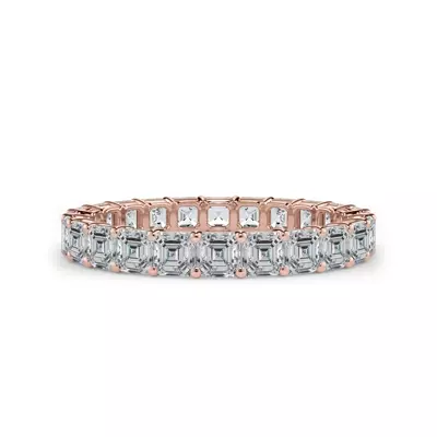 Asscher Cut Diamond Eternity Ring (2.0 ct. tw.)