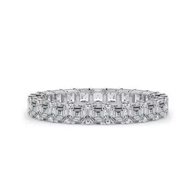 Asscher Cut Diamond Eternity Ring (2.0 ct. tw.)