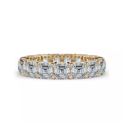 Asscher Cut Diamond Eternity Ring (5.0 ct. tw.)