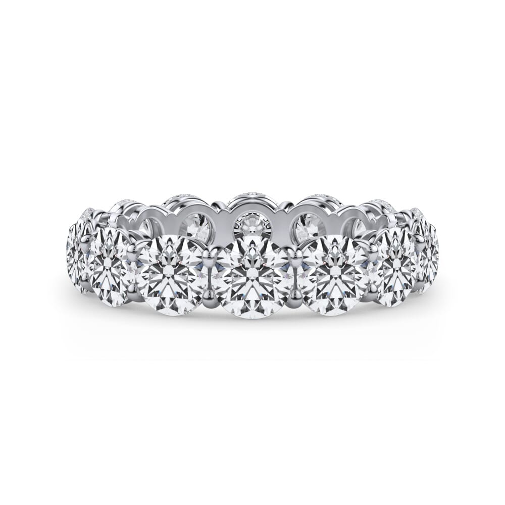 Classic Round Lab Diamond Eternity Band (4.20ct. tw.)