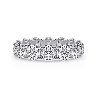 Classic Round Lab Diamond Eternity Band (4.20ct. tw.)