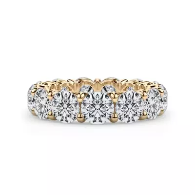 Classic Round Lab Diamond Eternity Band (6.50ct. tw.)
