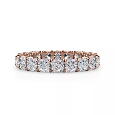 Cushion Cut Diamond Eternity Ring (3.0 ct. tw.)