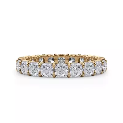 Cushion Cut Diamond Eternity Ring (3.0 ct. tw.)