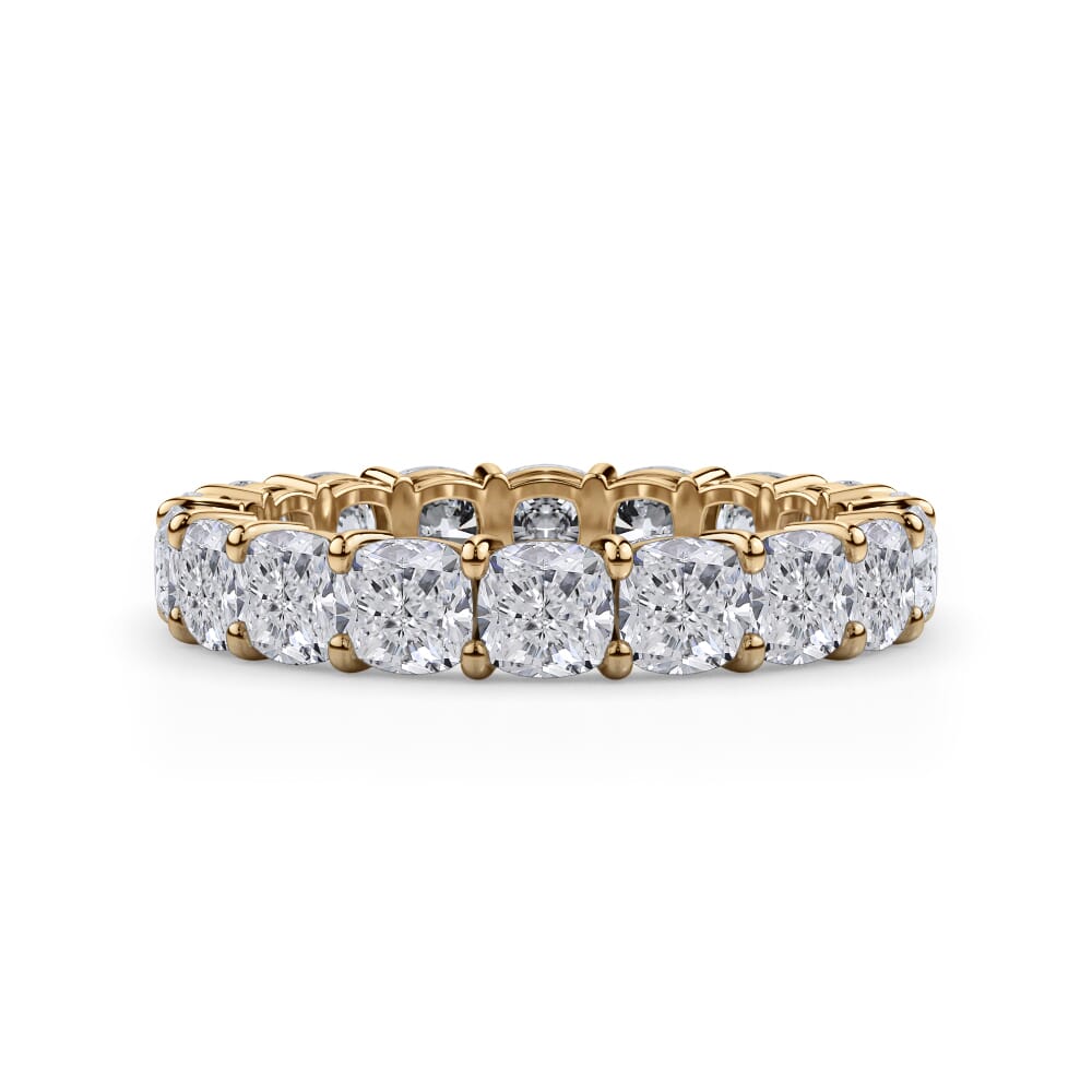 Cushion Cut Diamond Eternity Ring (4.0 ct. tw.)