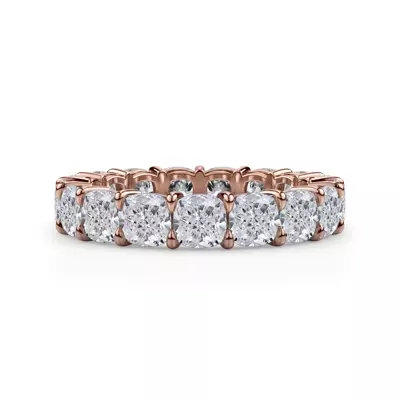 Cushion Cut Diamond Eternity Ring (5.0 ct. tw.)