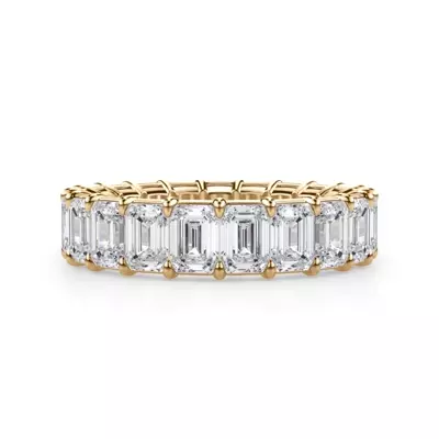 Emerald Cut Diamond Eternity Ring (5.0 ct. tw.)
