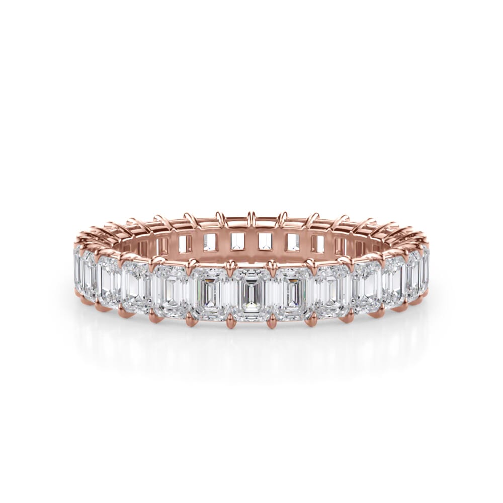 Emerald Cut Lab Diamond Eternity Ring (2.0 ct. tw.)