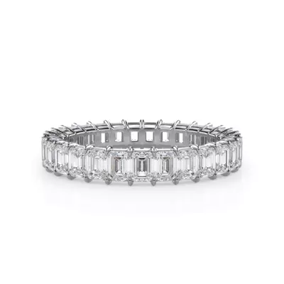 Emerald Cut Diamond Eternity Ring (2.0 ct. tw.)