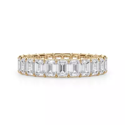 Emerald Cut Diamond Eternity Ring (3.0 ct. tw.)