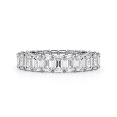 Emerald Cut Diamond Eternity Ring (3.0 ct. tw.)