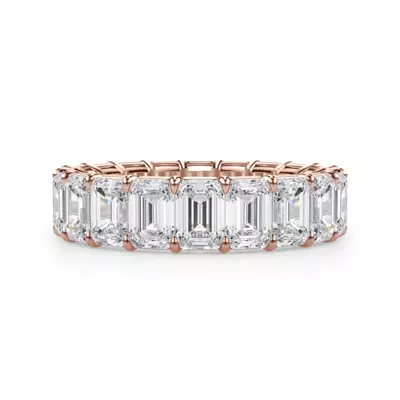 Emerald Cut Diamond Eternity Ring (6.0 ct. tw.)