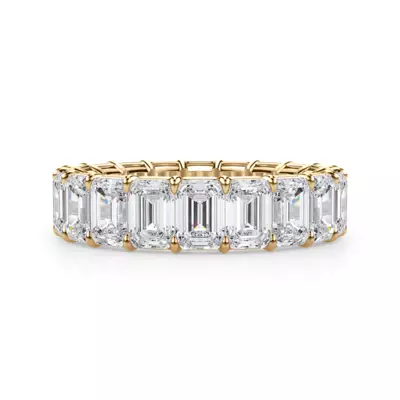 Emerald Cut Diamond Eternity Ring (6.0 ct. tw.)
