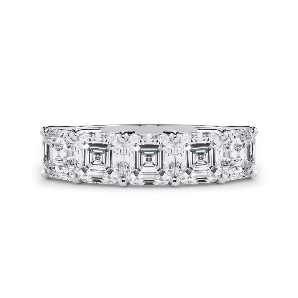 Asscher Cut Lab Diamond 5 Stone Ring (2.50 ct. tw.)
