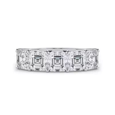 Asscher Cut Lab Diamond 5 Stone Ring (2.50 ct. tw.)