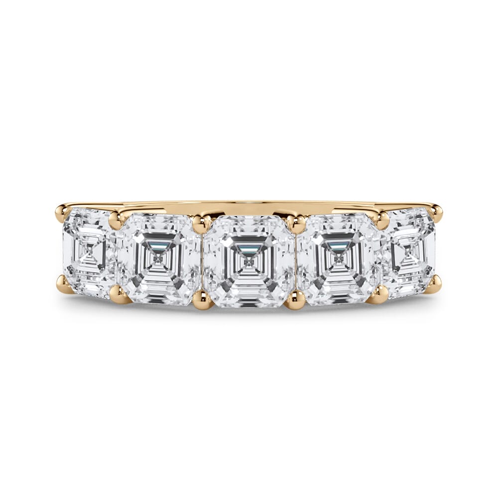 Asscher Cut Diamond 5 Stone Ring (3.00 ct. tw.)