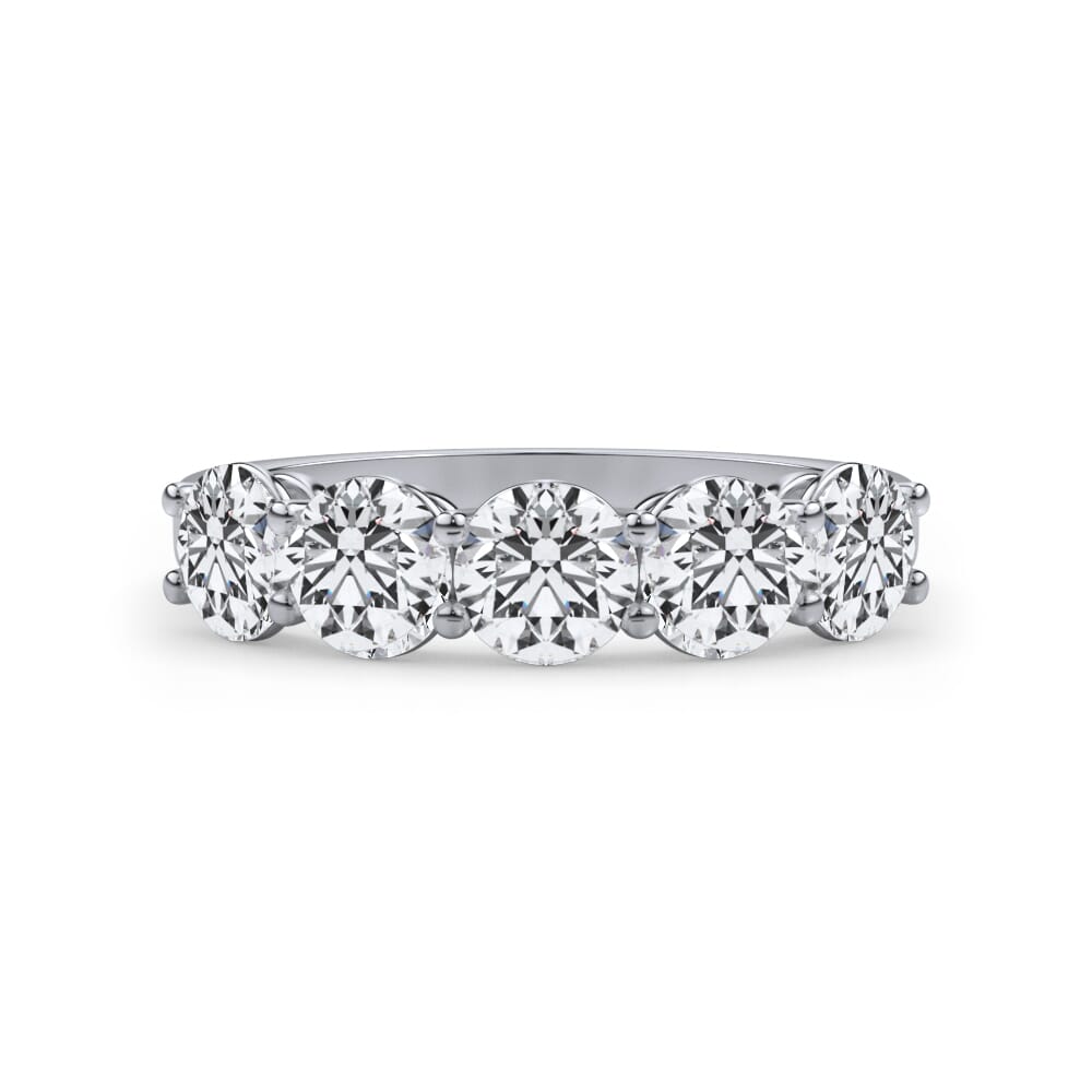 Classic Five-Stone Round Diamond Band (1.50ct. tw.)