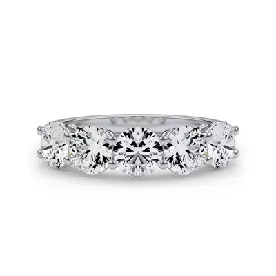 Classic Five-Stone Round Diamond Band (2.00ct. tw.)