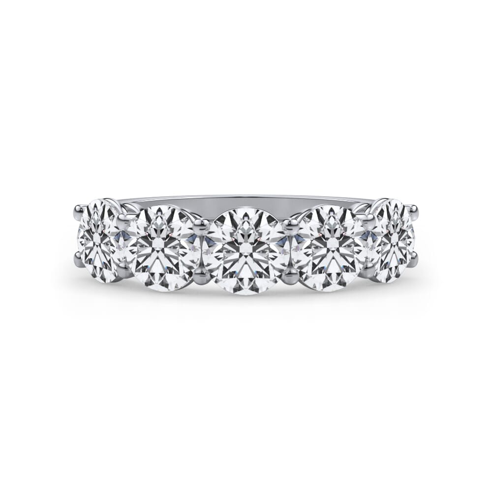Classic Five-Stone Round Diamond Band (2.50ct. tw.)